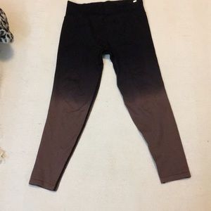 2 PAIR DEAL***SEAMLESS HIGH WAISTED FULL LENGTH TEXTURED RIB TIGHT” Medium